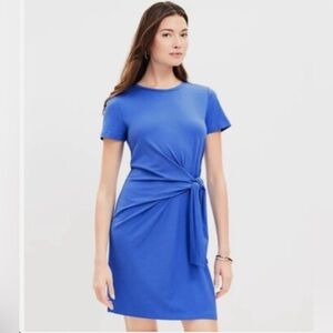 NWT Loft Side Tie T Shirt Dress